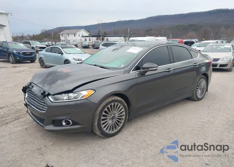 2015 Ford Fusion Titanium из США, поврежденный, VIN 3FA6P0D91FR158697